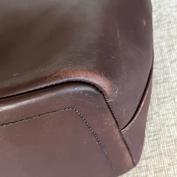 Vintage Coach B2D-9623 Legacy West Hobo shoulder bag brown leather - Picture 12 of 13